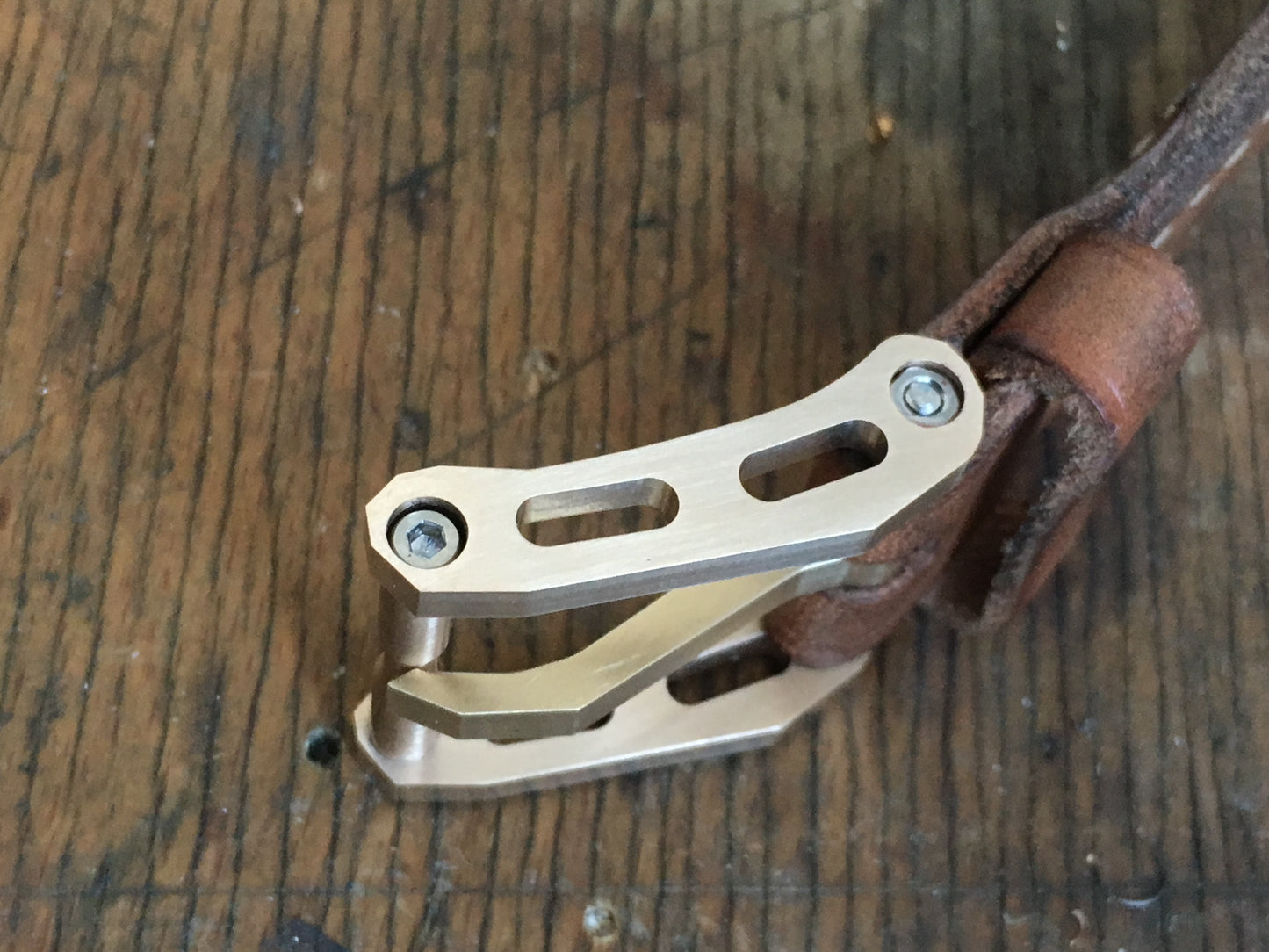 Bronze Schließe 24mm mehrteilig